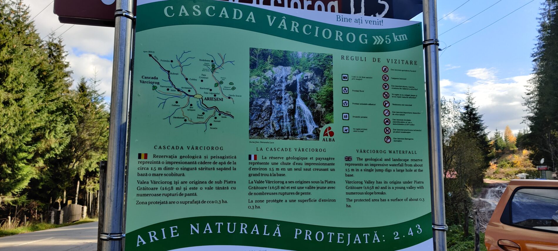 Cascada Vârciorog - Blog de calatorii - ZIGZAG PE HARTĂ - IMG 20221027 141058